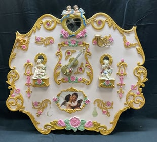 Ellie Haggerty Porcelain Figurine Carousel Panel