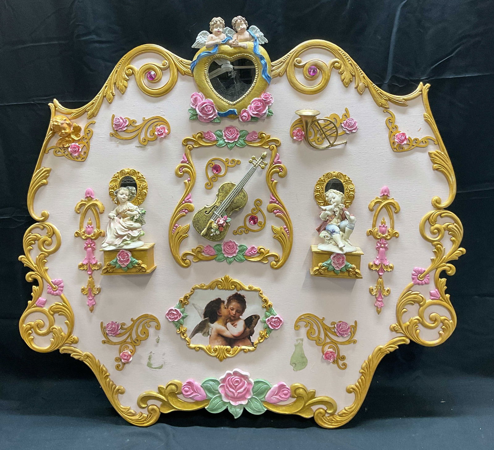 Ellie Haggerty Porcelain Figurine Carousel Panel (1 of 6)