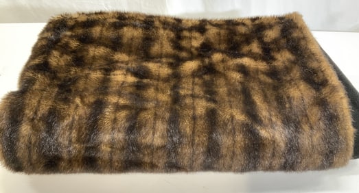 Dennis Basso Home Fur  Throw