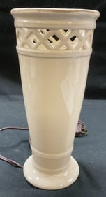 Ceramic Cream Decorative Lamp