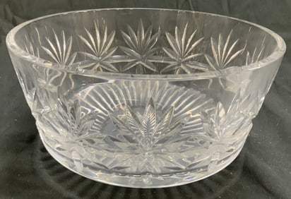 WATERFORD Cut Crystal Centerpiece Bowl Vessel