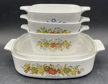 Lot 4 CORNING WARE & PYREX USA Cookware