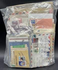 Grp 50+ India, Asian + Vintage Stamps & Ephemera
