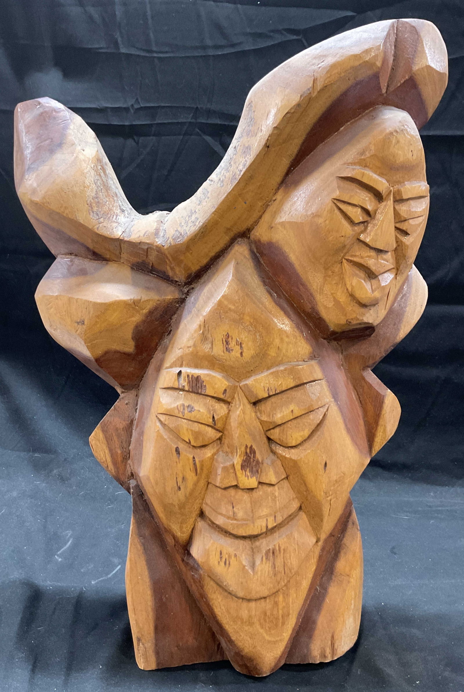 Vtg Martin Nassau Hand Carved Wooden Sculpture 18i (1 of 8)
