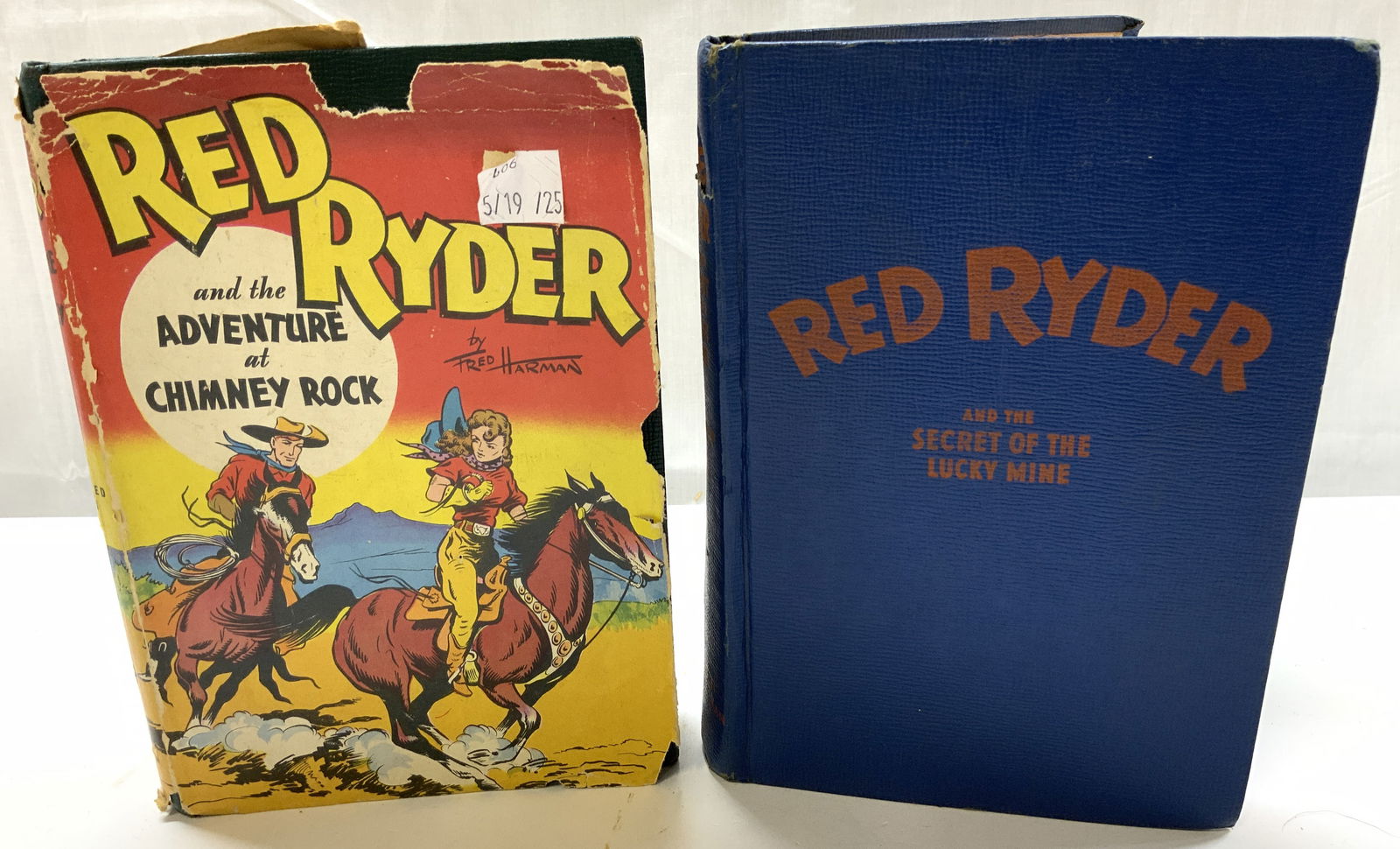 2 RED RYDER Illustrated Books 1940s HARMAN+ (1 of 15)
