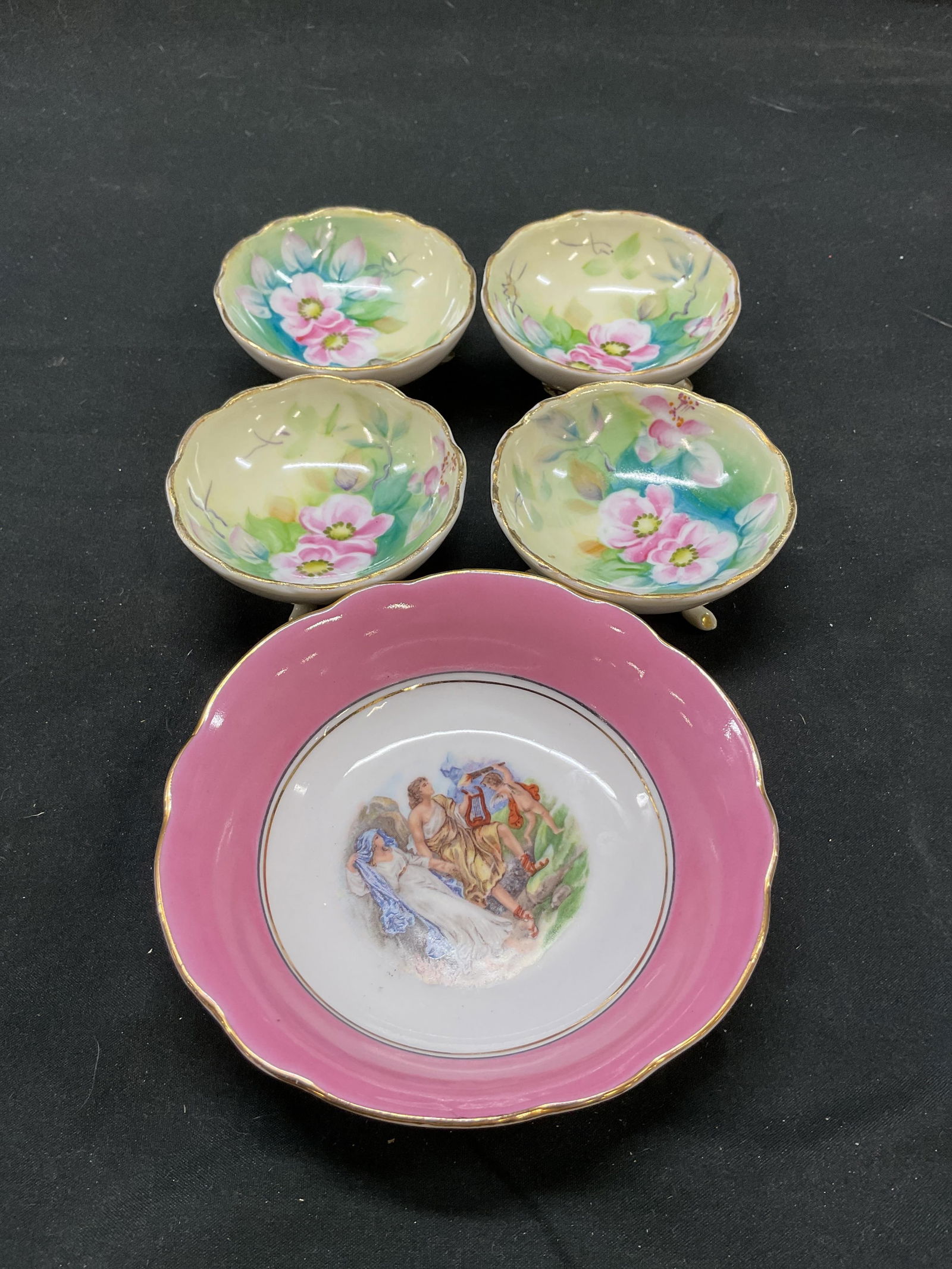 Lot 5 Cavaria Trinket Dishes Pintrays Germany (1 of 5)