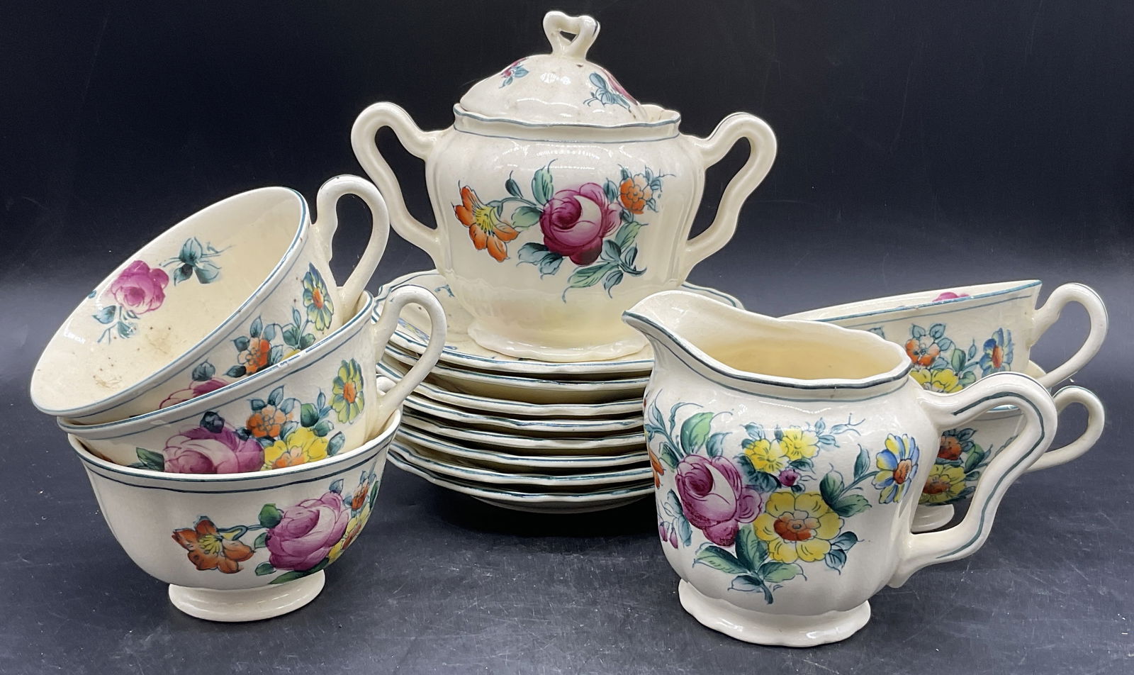 Set 15 MIKORI WARE Hand Paint Porcelain Tableware (1 of 8)