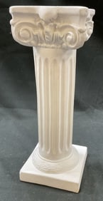 Vtg Pandoras Plaster Works Pillar Stand Pedestal
