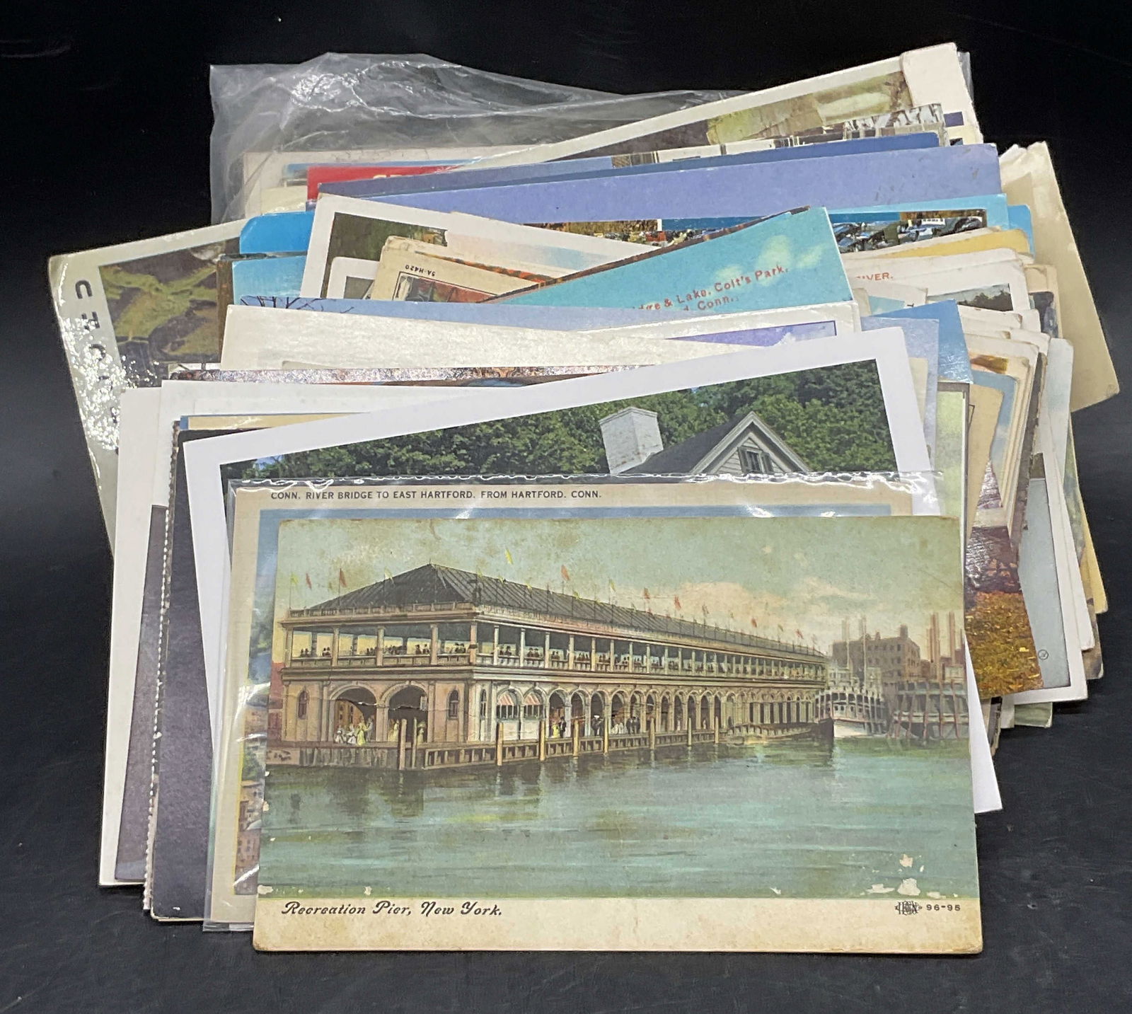 Grp Lot 30+ Vintage Postcards & Ephemera, 1955 NY+ (1 of 6)