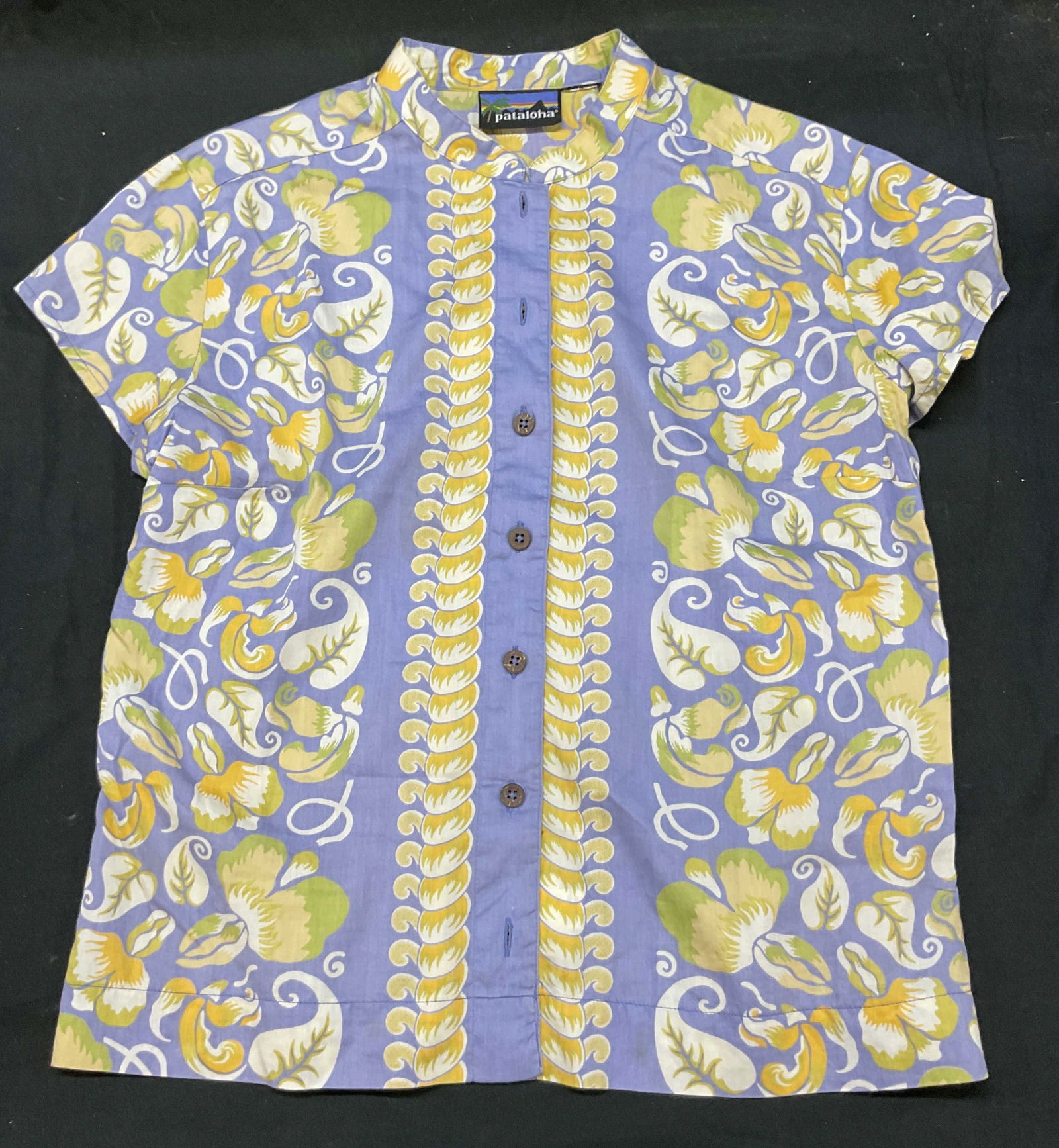 Vtg 1980s Patagonia Aloha Shirt Blouse (1 of 7)