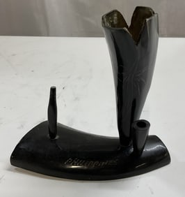 Vtg Desk Organizer Horn Pen Holder Philippines