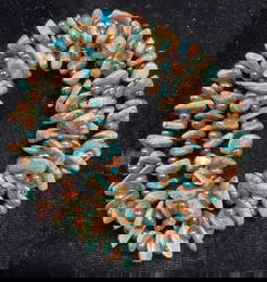 Turquoise & Baroque Pearl Beaded Necklace