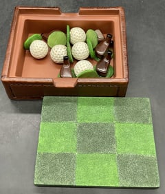 Golf Theme Tic Tac Toe Game