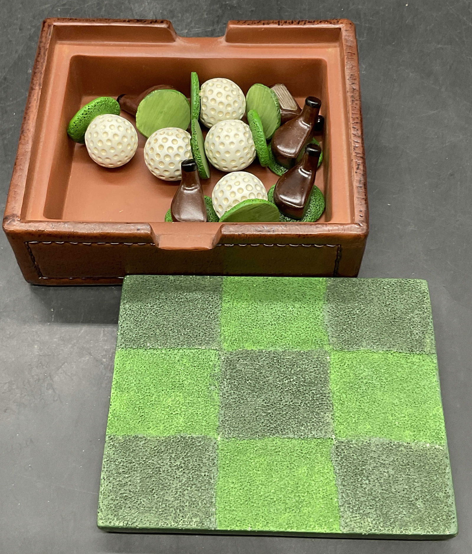 Golf Theme Tic Tac Toe Game (1 of 6)
