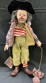 The Heritage Mint Collection Porcelain Clown Doll