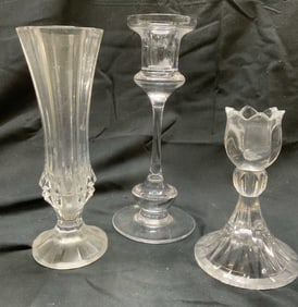 Lot 3 Art Glass Tableware, Sevres France & More