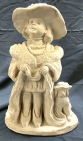 AUSTIN SCULPTURE DRESS UP Ceramic Sculpt Of Girl