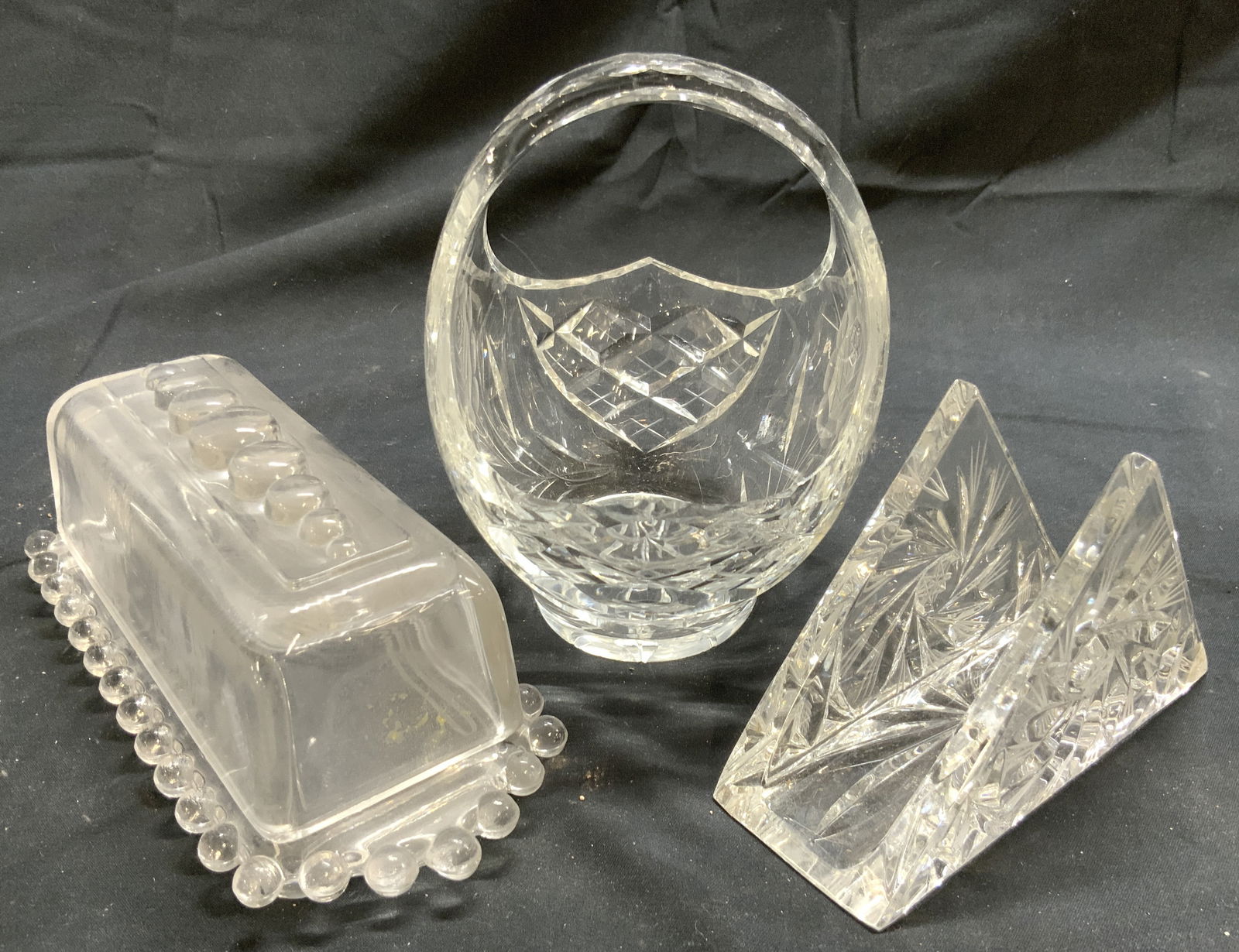 Lot 3 Crystal & Art Glass Tabletop (1 of 6)