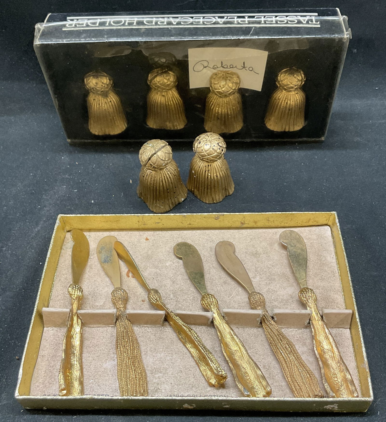 Lot 12 Jancraft Twos Company Knives Place Holders (1 of 7)