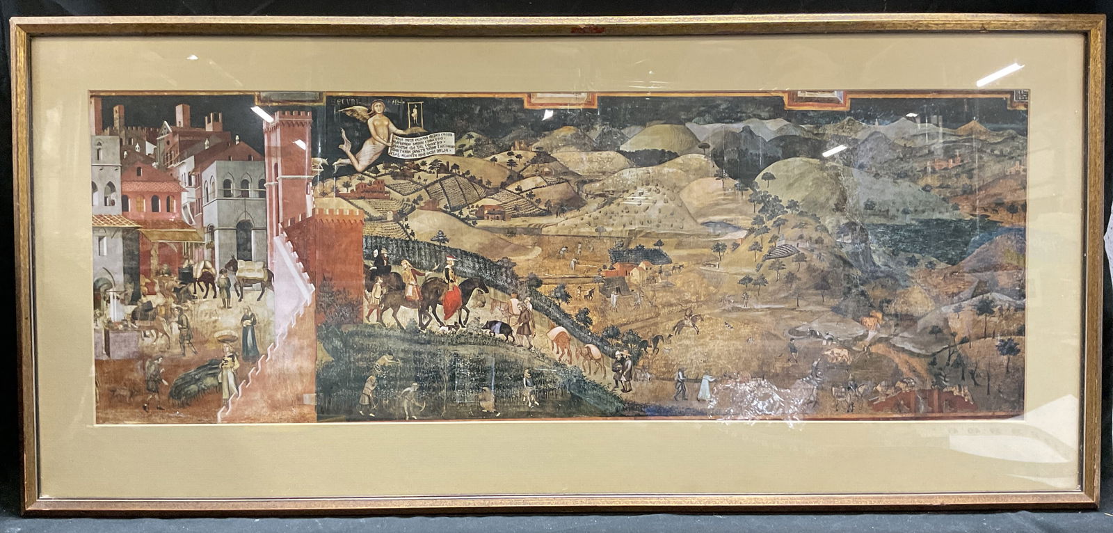 Framed Allegory of Good & Bad Government Print (1 of 6)