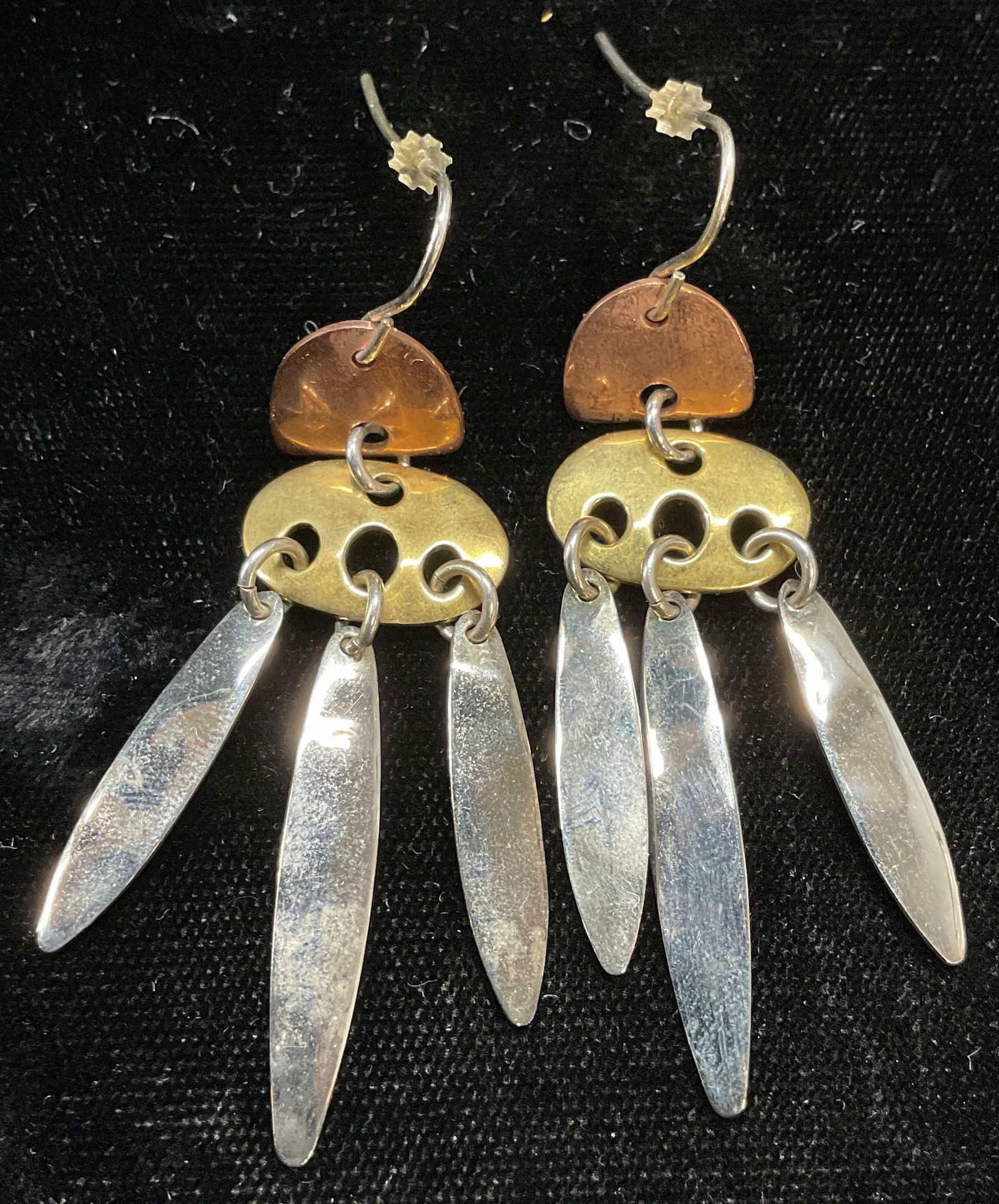 Vtg RLM Studio Sterling Silver Dangle Earrings (1 of 6)