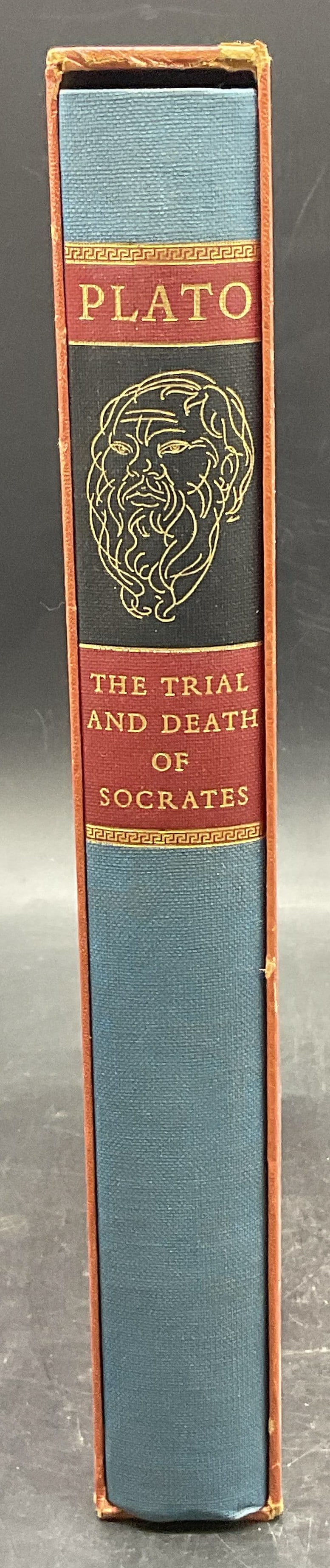 1963 PLATO THE TRIAL & DEATH OF SOCRATES Ilstr: PLATO THE TRIAL AND DEATH OF SOCRATES, Translated out of the Greek with Introductory Analyses by Benjamin Jowett With a Preface by Huntington Cairns and Illustrations by Hans Erni. Published by THE HE