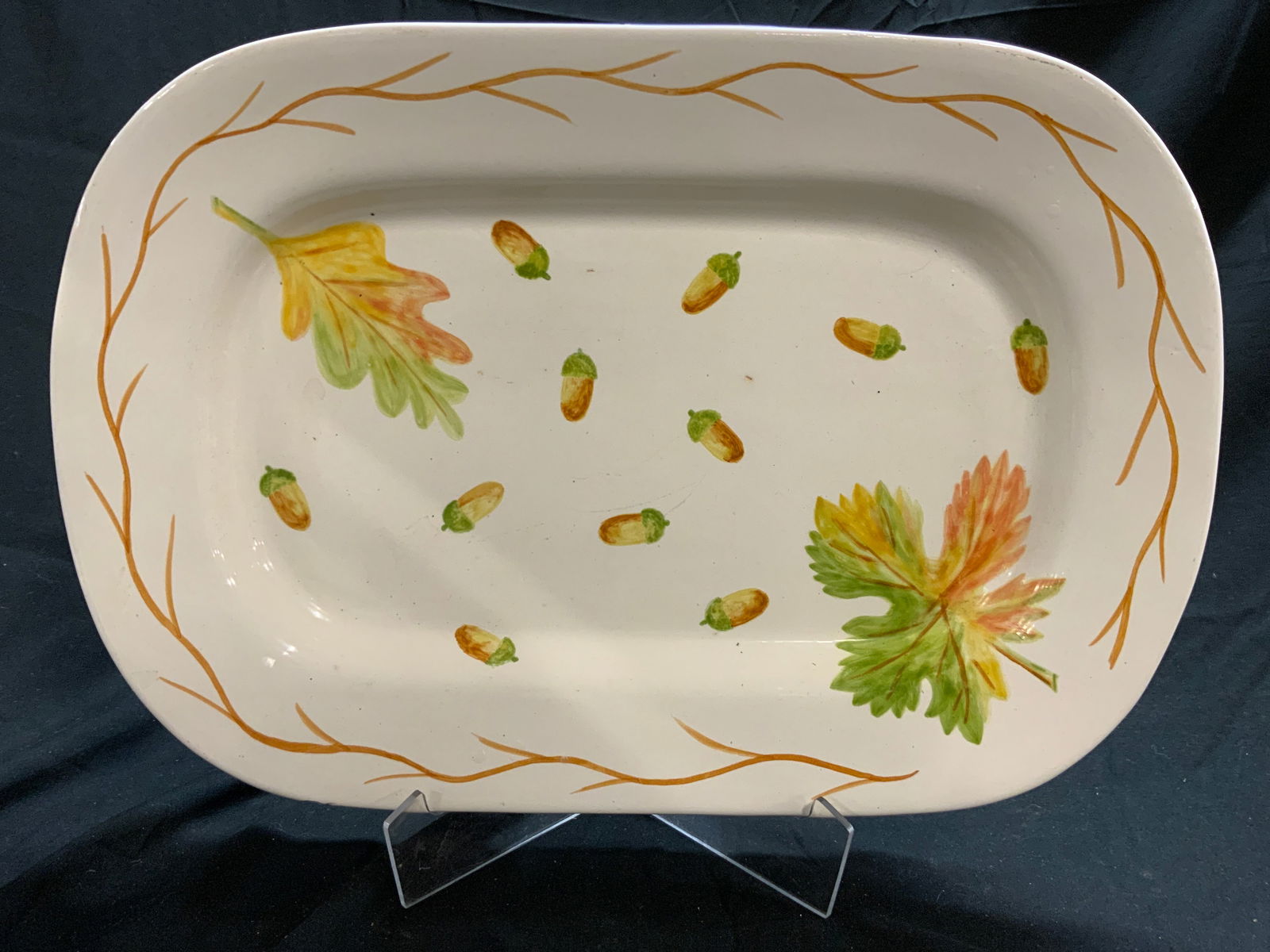 CONIMBRICER CASAFINA H Painted Ceramic Srv Dish (1 of 8)