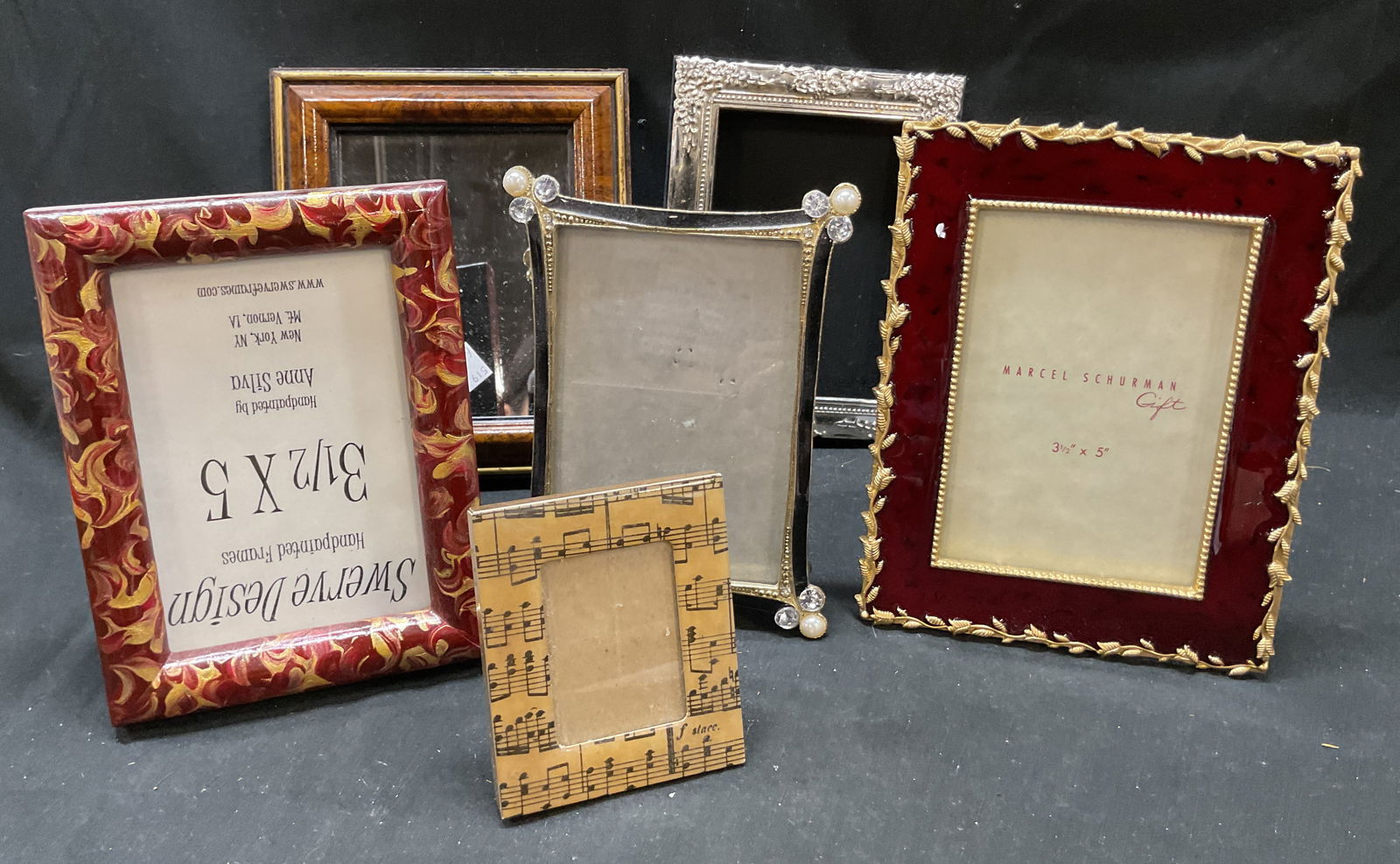 Lot 6 Marcel Schurman Photo Frames Mirror (1 of 7)