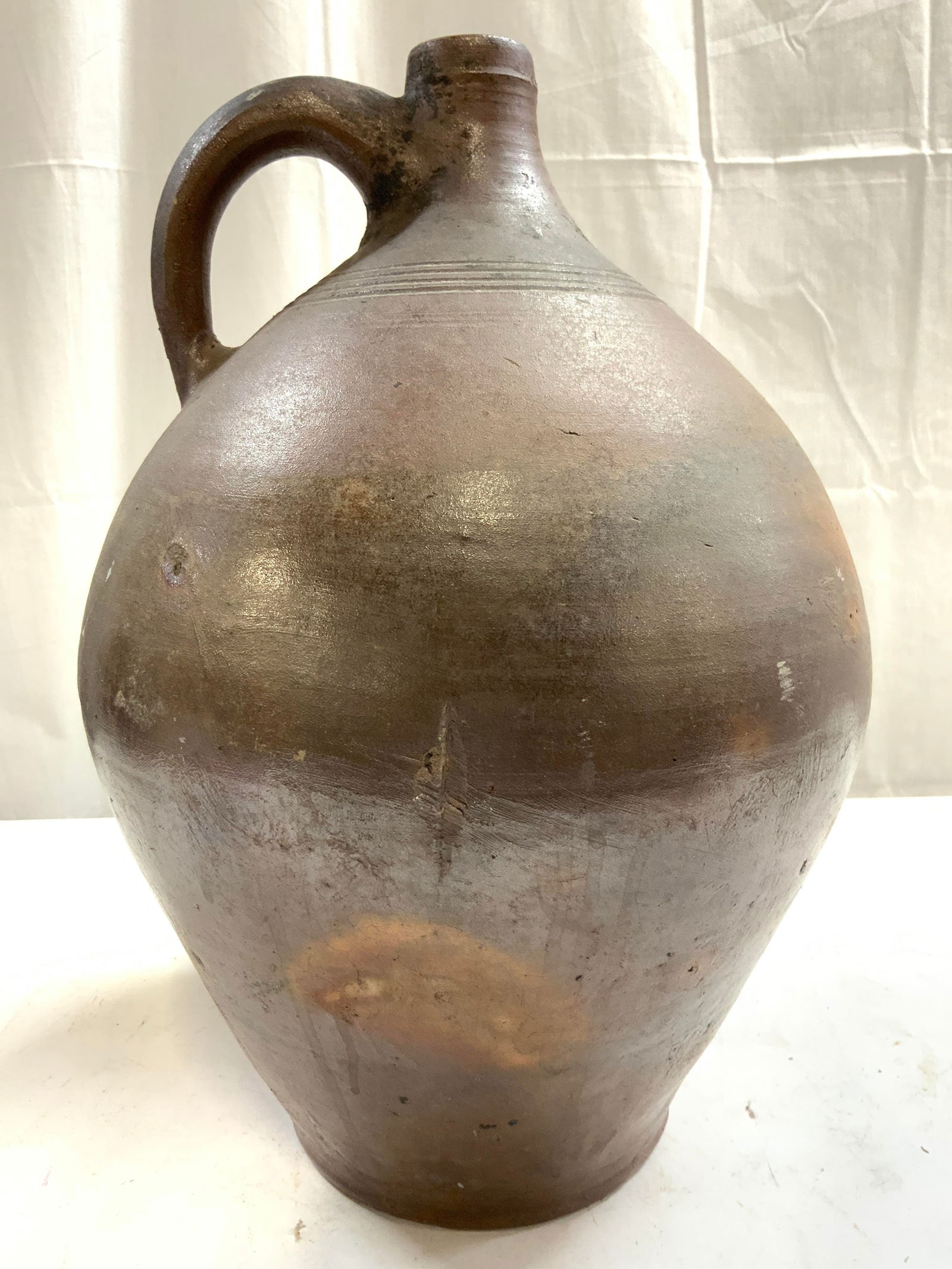 Atq Hand Made Ceramic Stoneware Jug Vessel BOSTON (1 of 8)