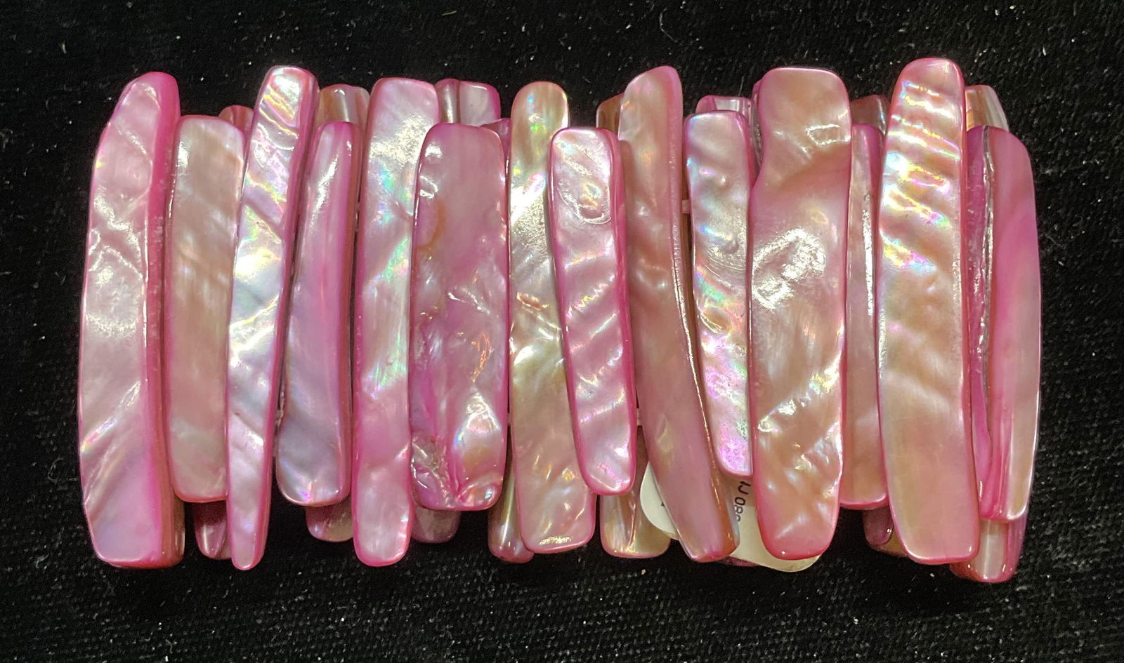 Nicole Pink MOP Shell Beaded Bracelet NWT (1 of 6)