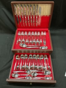 Set 50 Rogers Bros 1847 Silver Plate Silverware