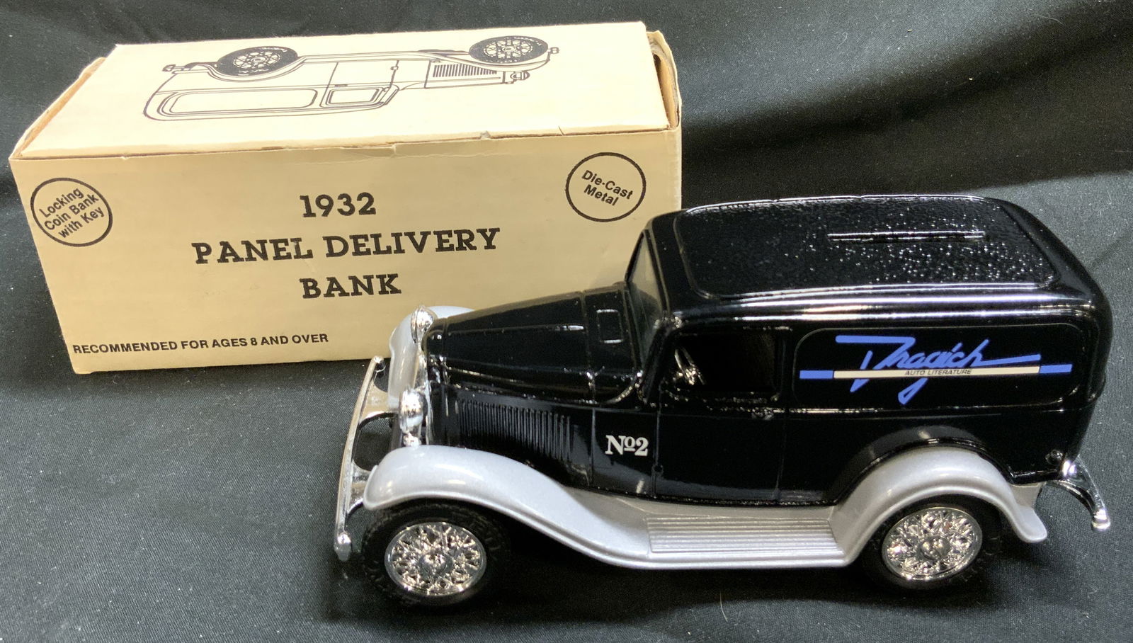 1932 Panel Delivery Truck Bank Die-Cast Metal Bank (1 of 8)