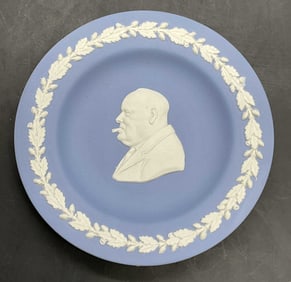 WEDGWOOD ENGLAND Blue Jasperware Trinket Dish