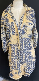 Dolma Short Sleeve Cotton Button Up Shirt