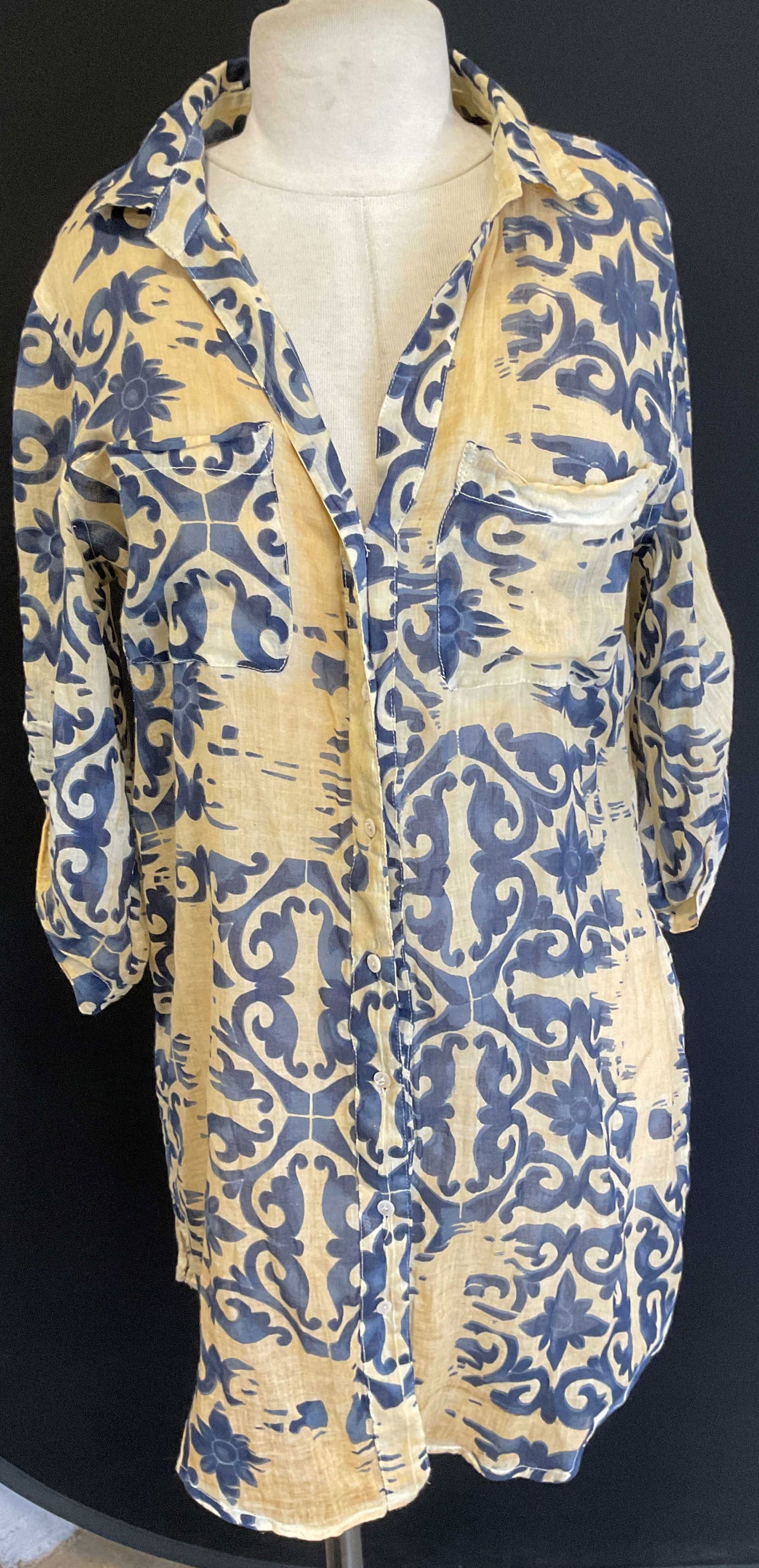 Dolma Short Sleeve Cotton Button Up Shirt (1 of 6)