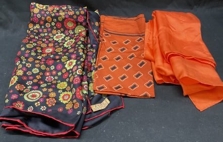 3 Silk Scarf & Foulards, Echo Italy, Givenchy+