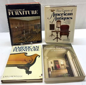 Lot 4+ 1960-1990s Antiques & History Books STEIN+