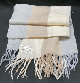Vtg AVOCA Handweavers Wool Shawl Scarf Ireland