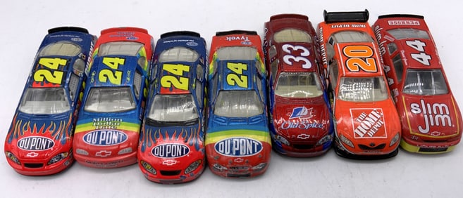 Lot 7+1990-2000s Assorted Collectible Cars RACING+
