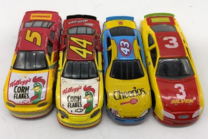 Lot 4+1990s Assorted Collectible Cars RACINGCHAMP+