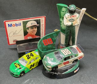 Lot 4 2000-2010s NASCAR Metal Racing Collectibles