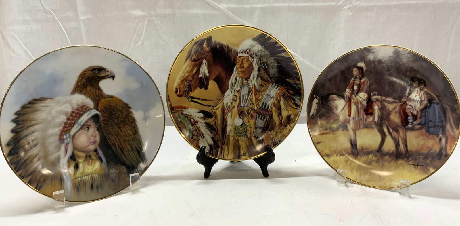 Lot 3+ Native American Heritage Plate PERILLO+ (1 of 10)