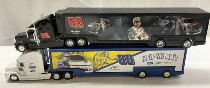 Lot 2+ Dale Earnhardt #88 HENDRICK Die-Cast Hauler