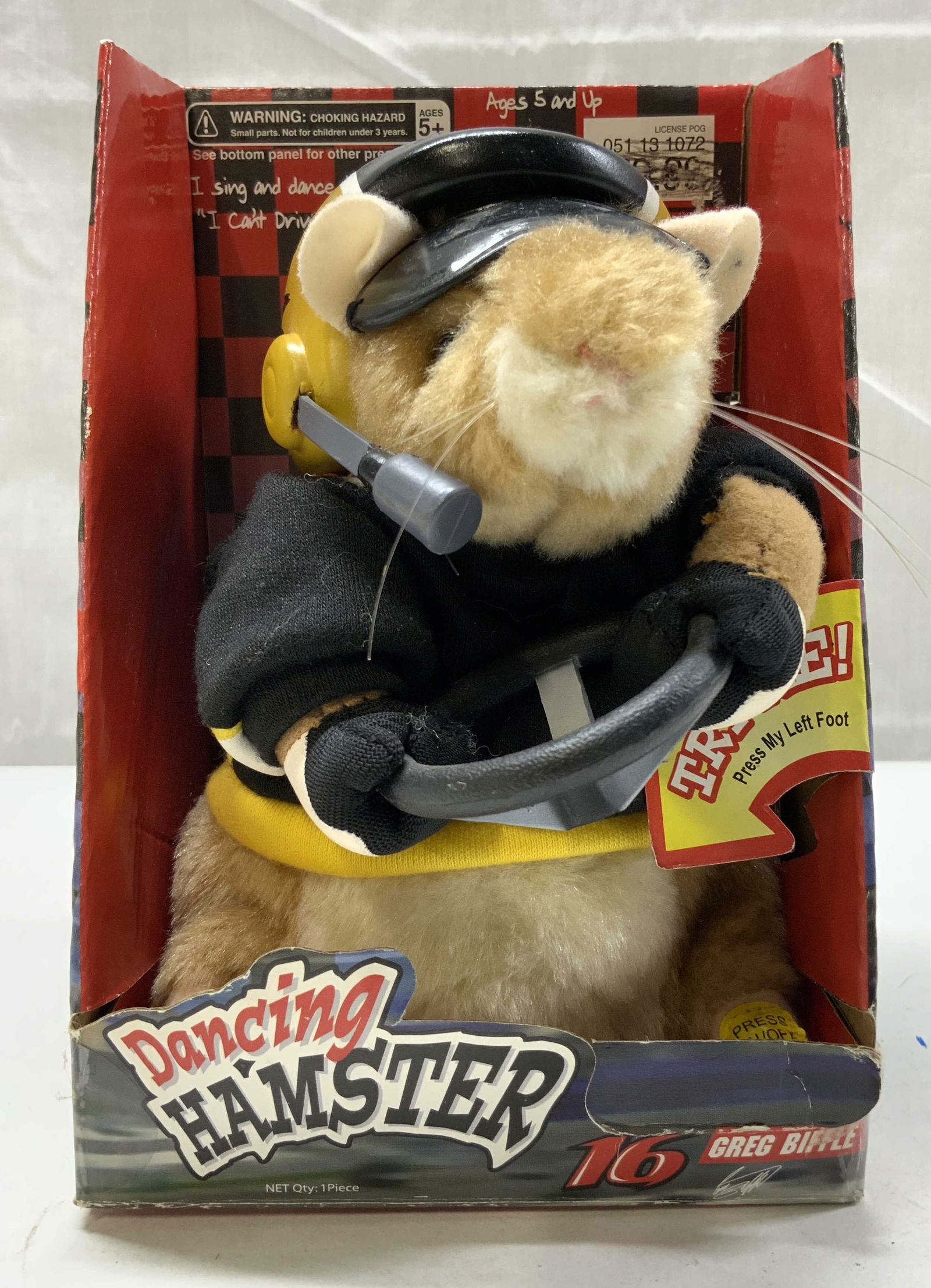 2007 NASCAR Racing #16 Greg Biffle Dancing Hamster (1 of 6)