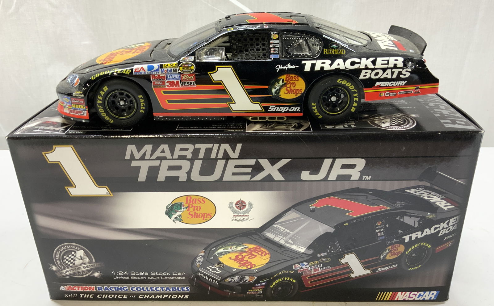 2008 Martin Truex #1 BASS PRO SHOPS Die-Cast Car (1 of 8)