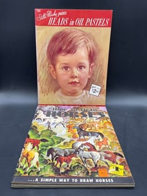 Lot 4 WALTER T. FOSTER Vtg How To Draw/Paint Mags
