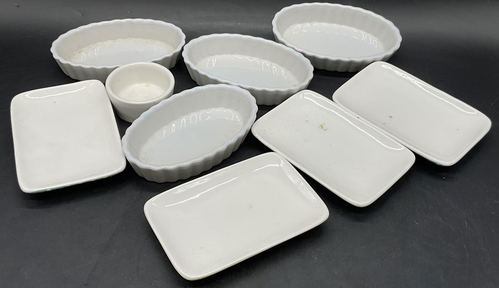 Lot 9 White Ceramic Tableware, IQ ACCESSORIES+ (1 of 7)