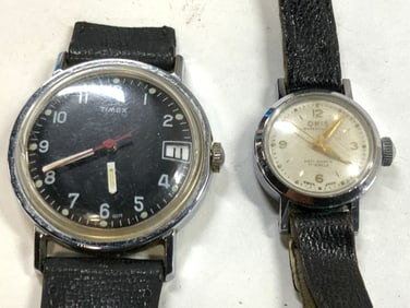 Lot 2 Oris Watch & TIMEX Watchface