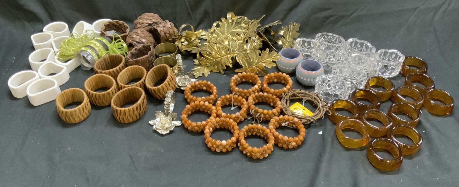 Lot 20+ Assorted Napkin Rings (1 of 11)