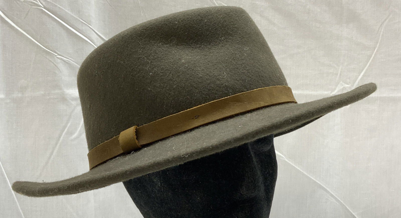 Country Wear Olive Wool Fedora Hat SHANDON (1 of 6)